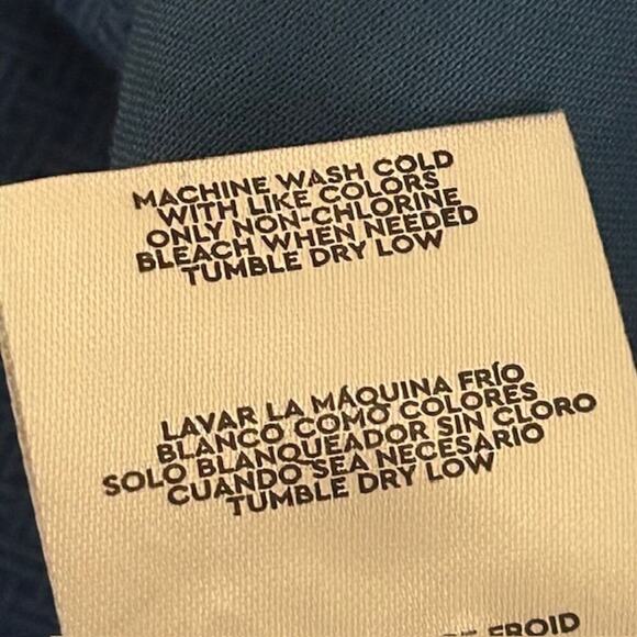 Taylrd Slim Fit Blue Button-Down Shirt – Size Medium - Picture 6 of 6